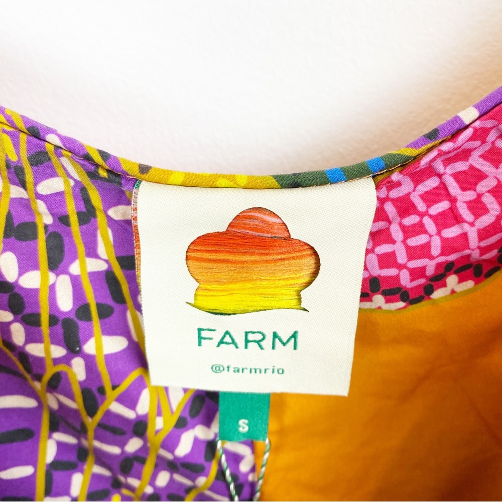 Farm Rio | Beaded Macaws Midi Dress NWT - Picture 12 of 15